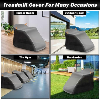 Treadmill Cover Waterproof Dustproof Running Machine Cover Exercise