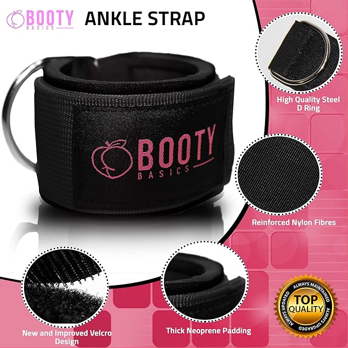 Fitness Ankle Strap for Cable Machines - Padded