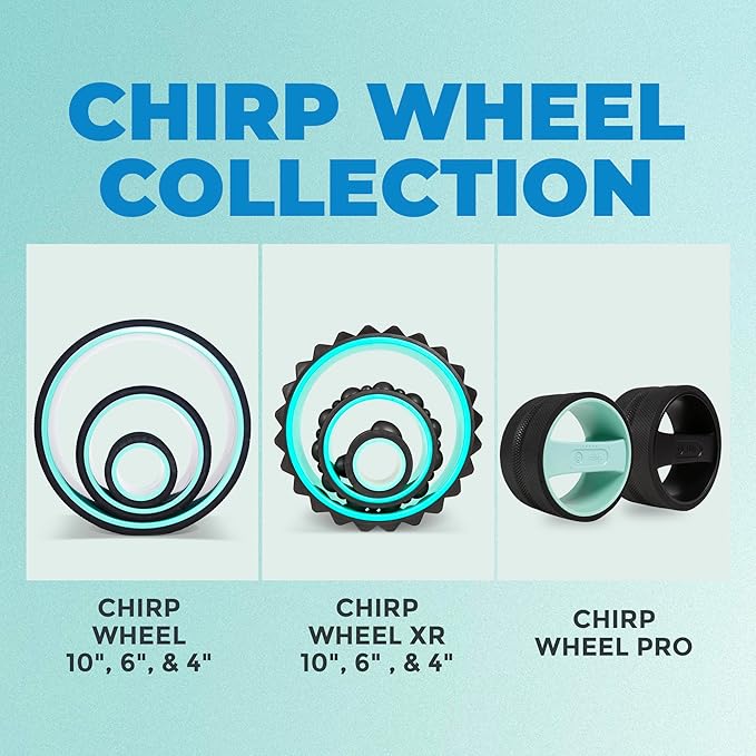 Chirp Wheel Base - No-Balance Needed, Stability & Support for Wheel Rollers, Achieve Deep, Satisfying Massages, Reliable Design, Compatible with All Chirp Wheels Except XL (Chirp Wheels Not Included)