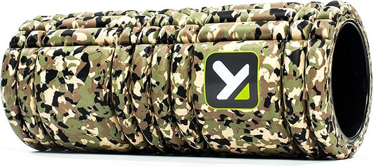 TRIGGERPOINT PERFORMANCE THERAPY GRID Foam Roller for Exercise, Deep Tissue Massage and Muscle Recovery, Original (13-Inch), Camo