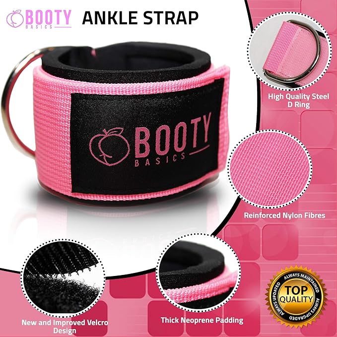 Fitness Ankle Strap for Cable Machines - Padded