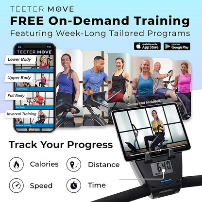 FreeStep LT1 Recumbent Cross Trainer Stepper - Zero-Impact Exercise w/Pateneted Physical Therapy Stride Technology, Whisper-Quiet, Multi-Position Arms, Free App w/Trainer-Led Workouts