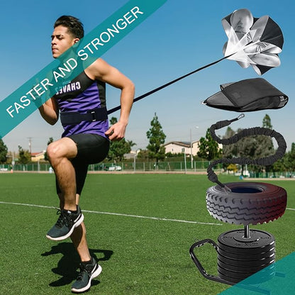 Weighted Training Waist Belt for Pulling Sled and Tires,Weight Sled Pulling Strap,Sled Trainer Pull Leash of Sled Harness,Pulley Strap for Strength Speed Agility Training