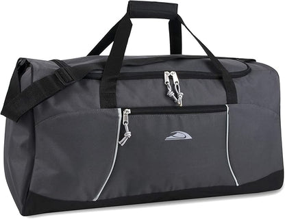 Lightweight Canvas Duffle Bags for Men & Women For Traveling, the Gym, and as Sports Equipment Bag/Organizer