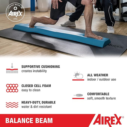 AIREX Balance Pad – Stability Trainer for Balance, Stretching, Physical Therapy, Exercise, Mobility, Rehabilitation and Core Training Non-Slip Closed Cell Foam Premium Balance Pad