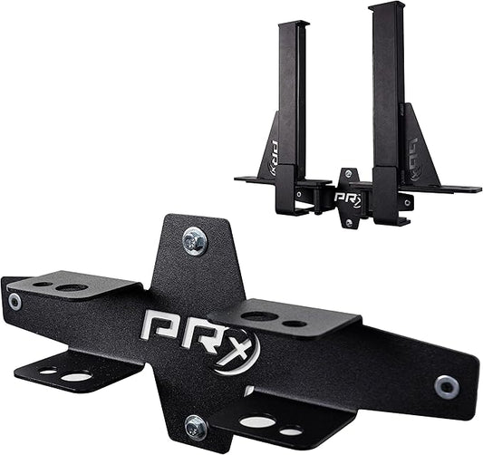 PRx Performance Squat Rack Spotter Arm Pairs Fits Profile PRO 3x3 with 1" or 5/8" Holes in Upright Squat Racks