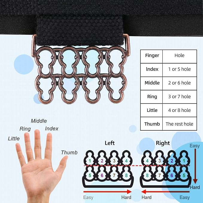 Finger Strengthener Stroke Recovery Physical Therapy Equipment Stretcher Hand Strengthener Hand Workout Extension Exerciser Hand Grip Trainer