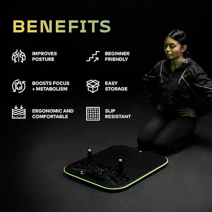 Core Trainer Balance Board - Enhanced Stability, Full-Body Workout, Dynamic App Integration, Sleek Design, and Durable Material, Pure Fitness Boost Your Core Strength