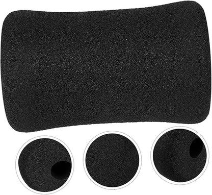 2pcs Sponge Cover Exercise Roller Gym Pad Foam Pads for Exercise Collapsible Foam Roller Gym Exercise Equipment Roller Pad Replacement Rolling Foam Roller Foam Tube Auxiliary Foot