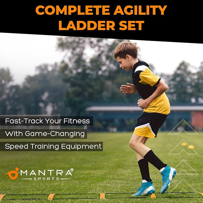 Soccer Training Equipment Agility Ladder Set