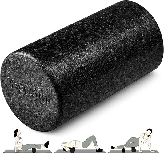 Yes4All High-Density Foam Roller for Back Pain Relief, Yoga, Exercise, Physical Therapy, Muscle Recovery & Deep Tissue Massage - 12, 18, 24, 36 inch