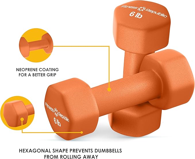 Neoprene Dumbbell Set of 2