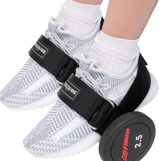 Feet Dumbbell Attachment,Tibialis Trainer, Feet Weight Lifting Dumbbell Ankle Strap,Leg Lift Exercise Equipment