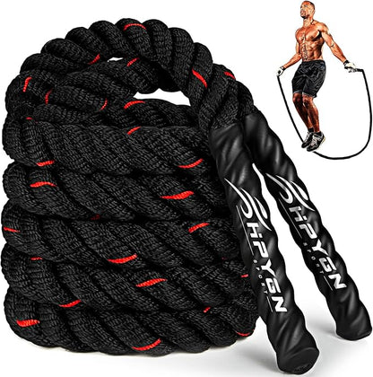 Jump Rope, Weighted Jump Ropes for Men women, 2.8lb 3lb 5lb Heavy Skipping Rope for Exercise, Adult Jumpropes for Home Workout, Improve Strength and Building Muscle,Total Body Workout Equipment