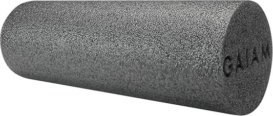 Gaiam Restore Foam Roller for Muscle Massage - Deep Tissue Muscle Massager for Sore Muscles & Stimulation - Total Body Pain Relief, Back, Neck, Foot, Calf, Leg, Arm (18 Inch and 36 Inch)