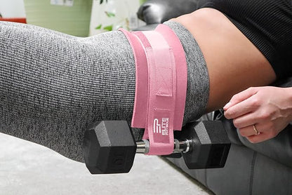 Elite Physiques Hip Thrust Belt Easy to Use with Dumbbells, Kettlebells, or Plates, Slip-Resistant Padding that Protects Your Hips for the Gym, Home Workouts, or On the Go