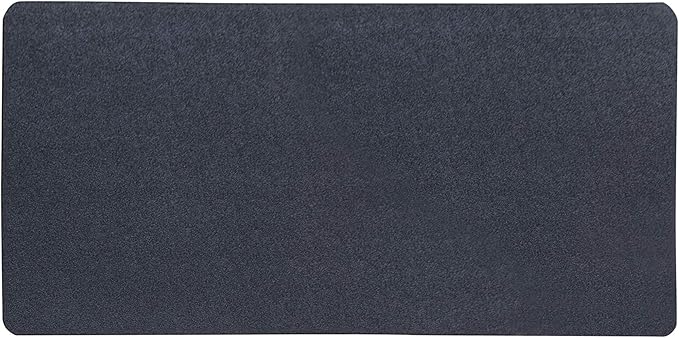 Exercise Equipment Mat for Under Treadmill, Rowing Machine, Elliptical Machine, Fitness Equipment, Home Gym Floor Protection, 30" x 66", Black