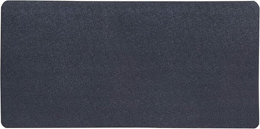 Exercise Equipment Mat for Under Treadmill, Rowing Machine, Elliptical Machine, Fitness Equipment, Home Gym Floor Protection, 30" x 66", Black