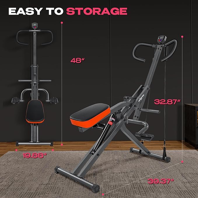 BODY RHYTHM Squat Machine for Home Gym 220 LBS