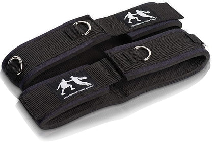 D-Fend LockDown Lateral Resistance Training Speed Bands - Won't Roll Up - Train for Speed, Toning, Strength