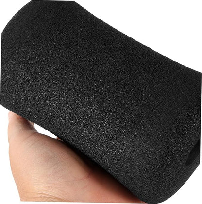 Sponge Foam Foot Pad Roller Pair for Exercise Ab Training Sleeve Ab Training Machine Sleeve Gym Pad Gym Exercise Equipment Foot Foam Pads Buffer Tube Pad Foam Tube Universal Roller