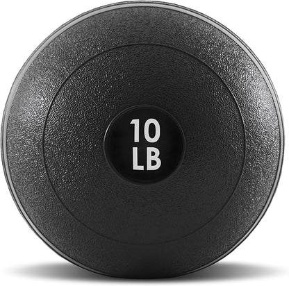 ProsourceFit Slam Medicine Balls 5, 10, 15, 20, 25, 30, 50lbs Smooth and Tread Textured Grip Dead Weight Balls for Strength and Conditioning Exercises, Cardio and Core Workouts