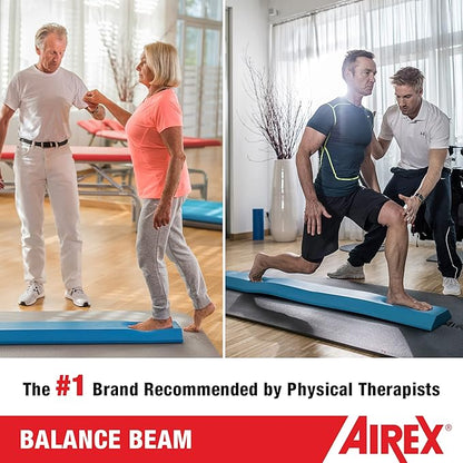 AIREX Balance Pad – Stability Trainer for Balance, Stretching, Physical Therapy, Exercise, Mobility, Rehabilitation and Core Training Non-Slip Closed Cell Foam Premium Balance Pad