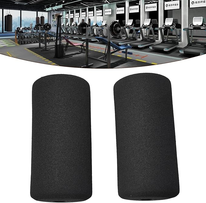 Foam Foot Pads Rollers, Replacement Foam Pads for Leg Curl Machine,Weight Bench Home Gym Exercise Machines Equipments(2PCS 160MM), as picture show, 41HY5795YM82C56P75591