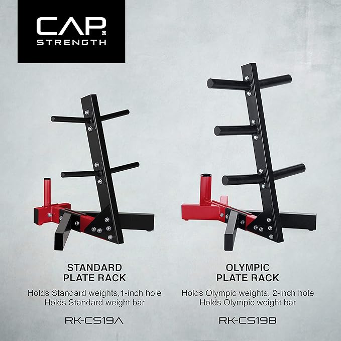 CAP Barbell Weight Plate Rack for 1-Inch Weight Plates