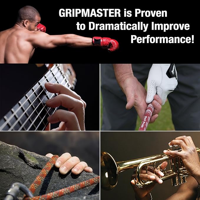 Gripmaster Hand Exerciser, Finger Exerciser (Hand Grip Strengthener), Spring-Loaded, Finger-Piston System, Isolate & Exercise Each Finger