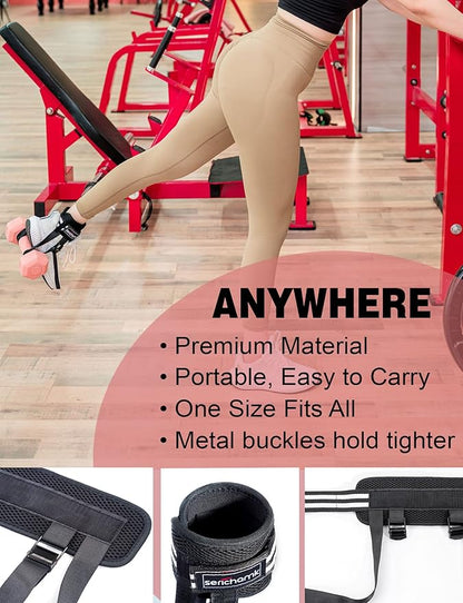 Adjustable Adjustable Feet Dumbbell Attachment,Feet Weight Lifting-Foot Weights for Exercise, Leg Extensions,Tibialis Trainer,Leg Lift Exercise Equipment