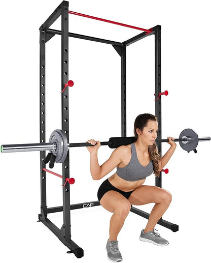 CAP Barbell Full Cage Power Rack Color Series | 6' or 7' Options