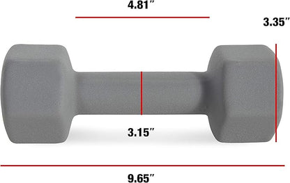 CAP Barbell Neoprene Coated Dumbbell Weight