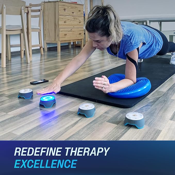 BlazePod Reaction Training Platform for Physical & Cognitive Therapy for Athletes, Trainers, Coaches, Physical & neurological Therapists, Fitness Trainers, and Physical Educators.