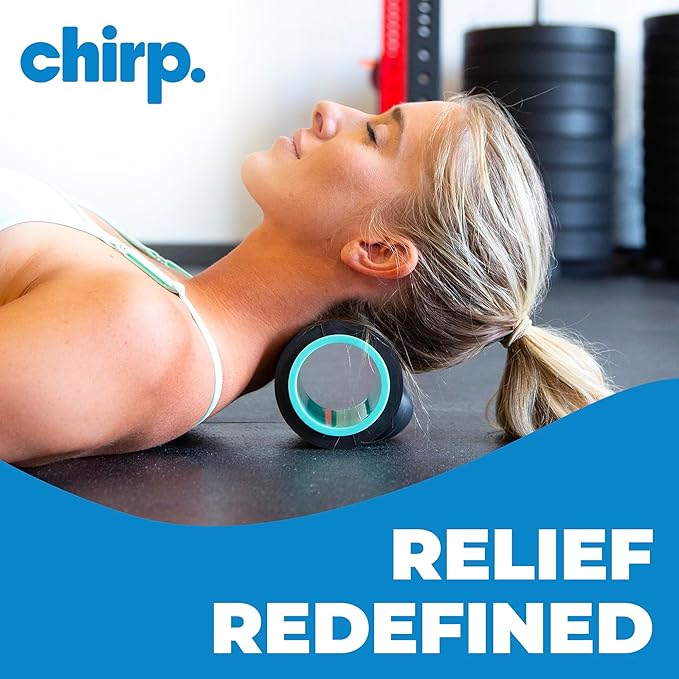 Chirp Wheel XR for Ultimate Neck & Headache Relief - Rejuvenate Body, Spinal Care & Tension Through Thumb Pressure Release for Physical Therapy and Relaxation - Mint 4"