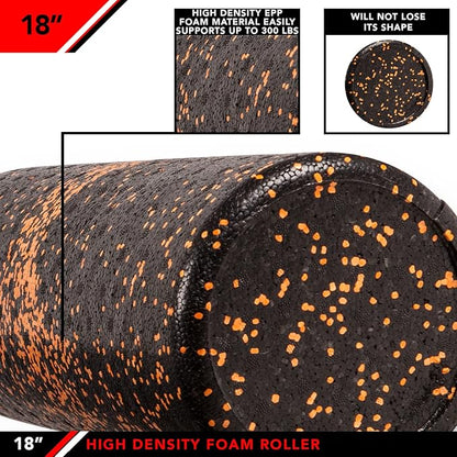 JFIT High Density Muscle Foam Roller