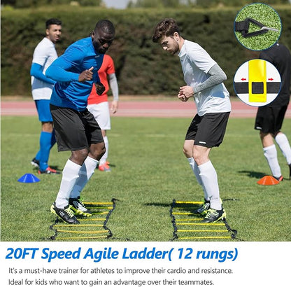 Soccer Agility Training Poles Equipment 6 Flexible