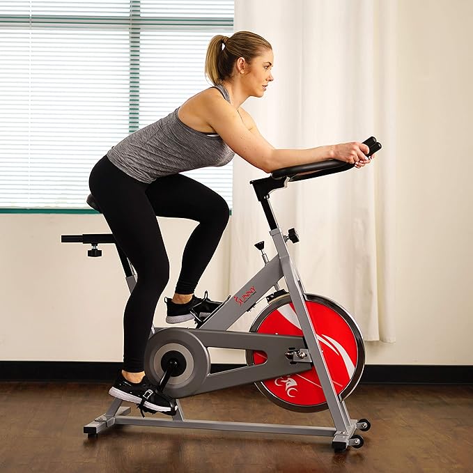 Sunny Health & Fitness Stationary Indoor Cycling Bike