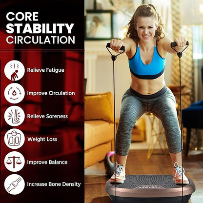 EILISON FitMax 3D XL Vibration Plate Exercise Machine