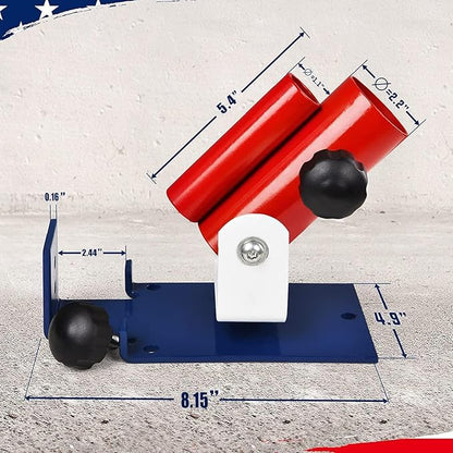 Yes4All T Bar Row Platform, Landmine Attachment for Barbell fits 1” Standard Bar & 2” Olympic Bar, Landmine Handle T Row