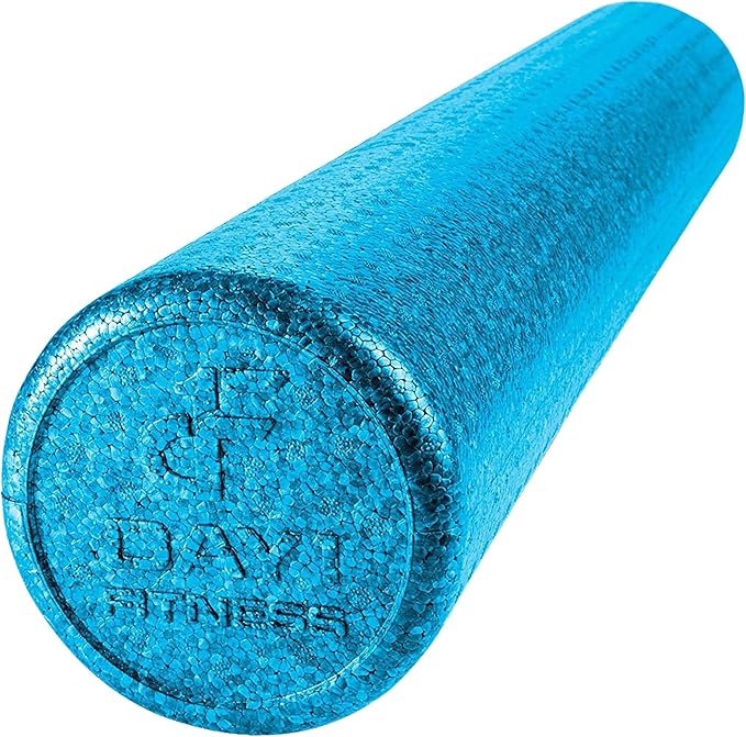 High-Density Round Foam Rollers - 4 Size and 8 Color Options - Massage Rollers for Stretching, Deep Tissue and Myofascial Release