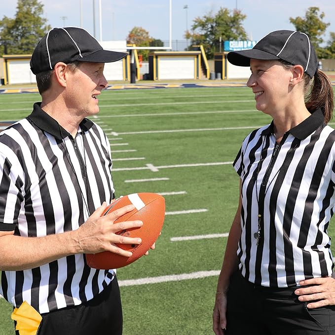 Murray Sporting Goods Referee Shirt Bundle Kit - Referee Accessories Bundle Hat, Flag & Whistle