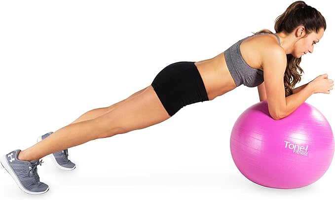 Tone Fitness Stability Ball/Exercise Ball | Exercise Equipment