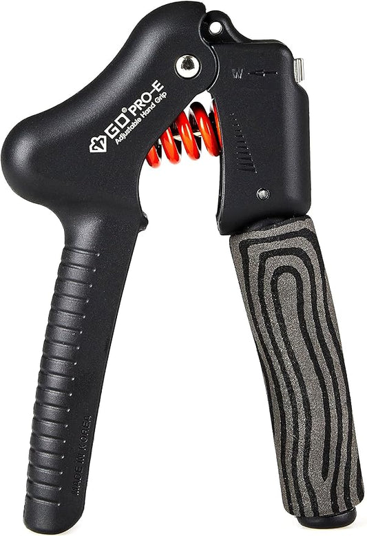 GD Grip Strength Trainer (Premium Adjustable Grip Strengthener for Forearm Training) Wrist and Forearm Strengthener