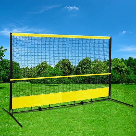 Portable Backstop Net, Barrier Netting, Lacrosse, Baseball, Softball, Soccer, Basketball, Baseball Net, Protective Screen with Carry Bag, Baseball Practice Net,Tennis Backstop Net