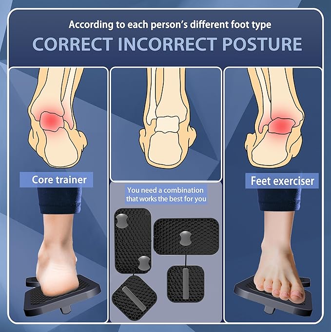 Balance Board for Ankle Foot Strengthener: Adjustable Stability Trainer for Exercise And Physical Therapy