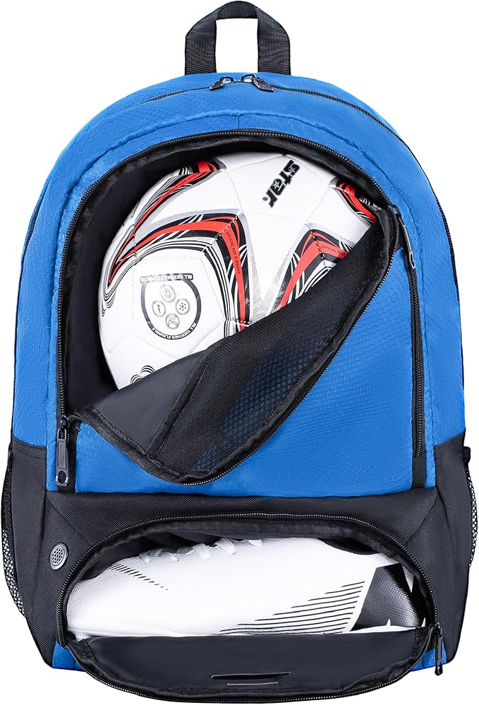 Himal Outdoors Soccer Bag-Backpack for Soccer,Backpack for Football & Volleyball & Handball,Sports Bag with Separate Cleat