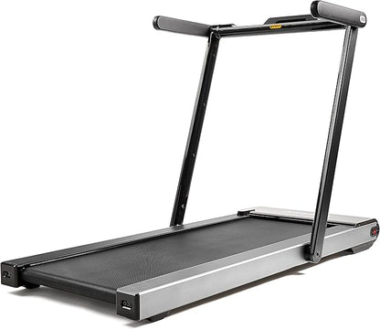 Sunny Health & Fitness ASUNA Slim Flat Folding Treadmill, Motorized with Low Profile, Speakers & Space Saving - 8730