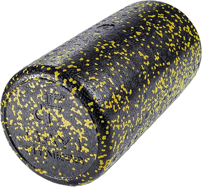 High-Density Round Foam Rollers - 4 Size and 8 Color Options - Massage Rollers for Stretching, Deep Tissue and Myofascial Release