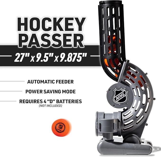 Franklin Sports NHL Automatic Hockey Ball Passer Machine